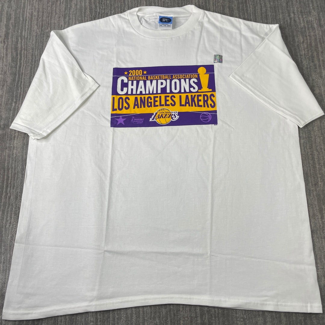 Vintage 2000s Los Angeles Lakers Champions NOS Basketball NBA Etsy