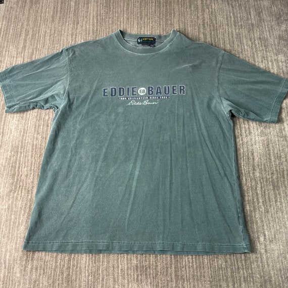Vintage 2000s Eddie Bauer Spell Out Outdoors Casu… - image 1