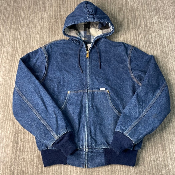 Vintage 90s Carhartt Workwear Carpenter Plaid Lining Streetwear