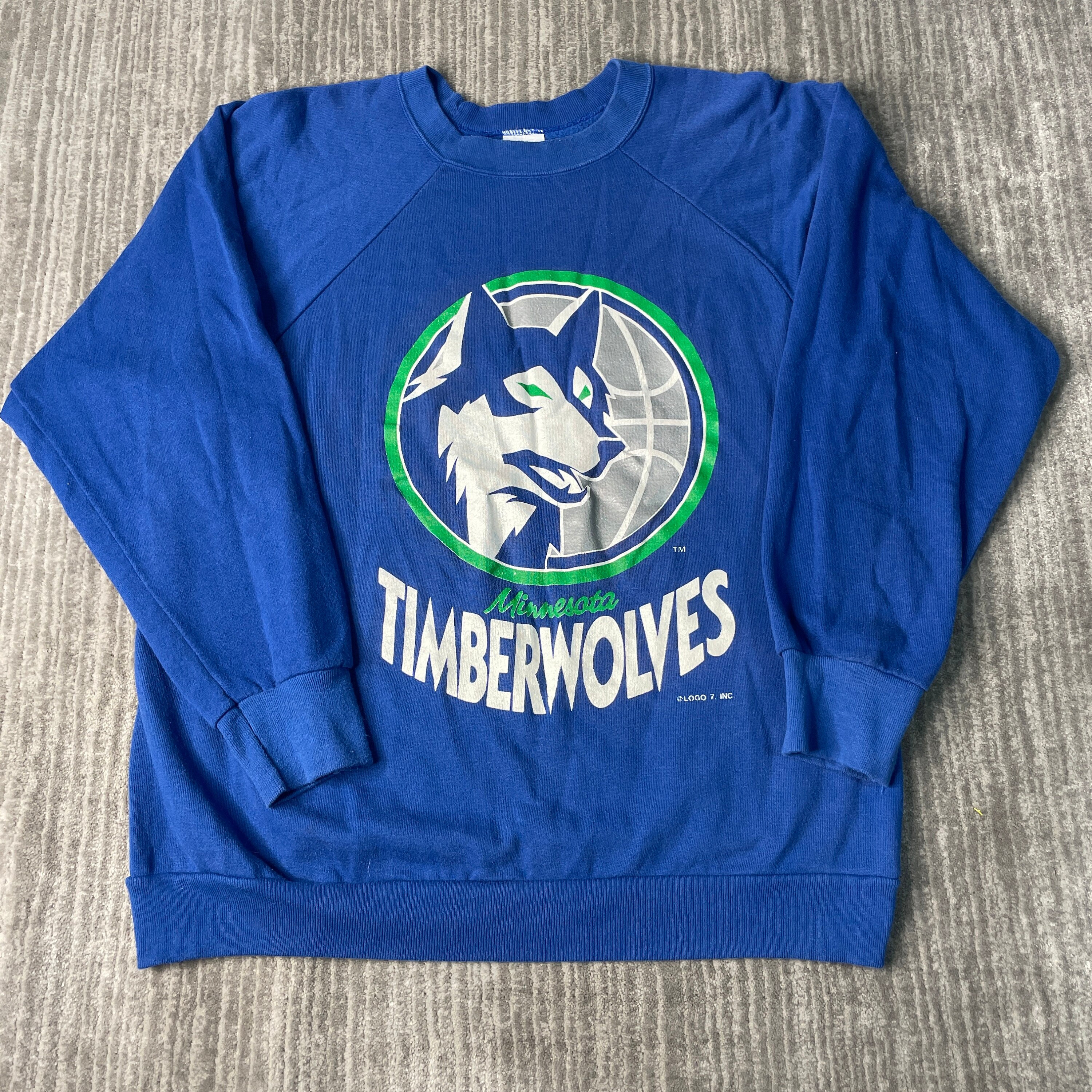 Vintage 90s Minnesota Timberwolves NBA Basketball Sportswear