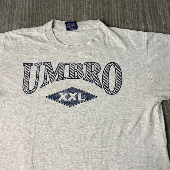 Vintage 90s Umbro Spell Out Soccer Sportswear Ath… - image 2