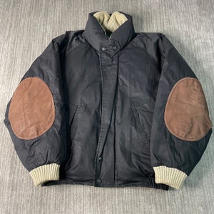 Vintage 90s Nautica Two Pocket Elbow Patches Casual 1990s Fashion