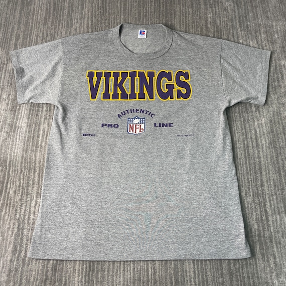 Vintage 90s Minnesota Vikings Russell Athletic NF… - image 1