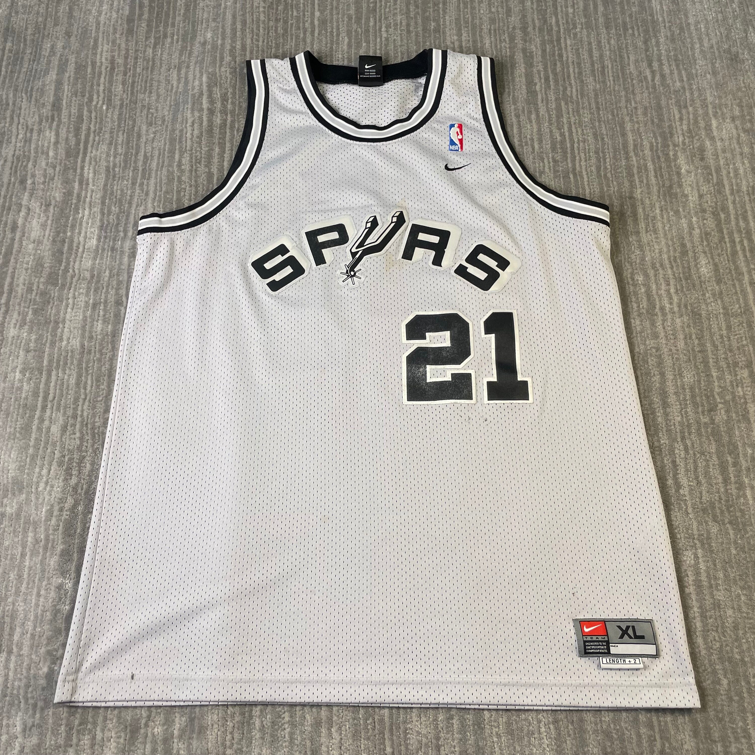 Vintage 2000s Nike San Antonio Spurs Tim Duncan Sportswear -  Norway