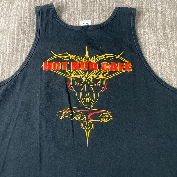 Vintage 2000s Hot Rod Cafe Idaho Flames Barbed Wire B… Gem