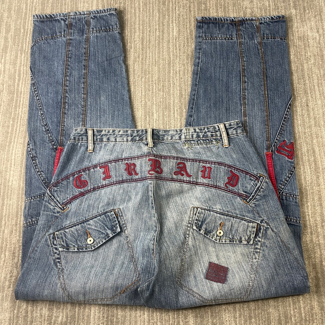 Vintage 2000s MFG Marithe Francois Girbaud Y2K Back Spellout Urban Hip Hop Skate Streetwear Baggy Fit Blue Wash Denim Jeans 34 Waist Men T2 - Etsy Vintage 2000s MFG Marithe Francois Girbaud Y2K Back Spellout Urban Hip Hop Skate Streetwear Baggy Fit Blue Wash Denim Jeans 34 Waist Men T2 - Etsy