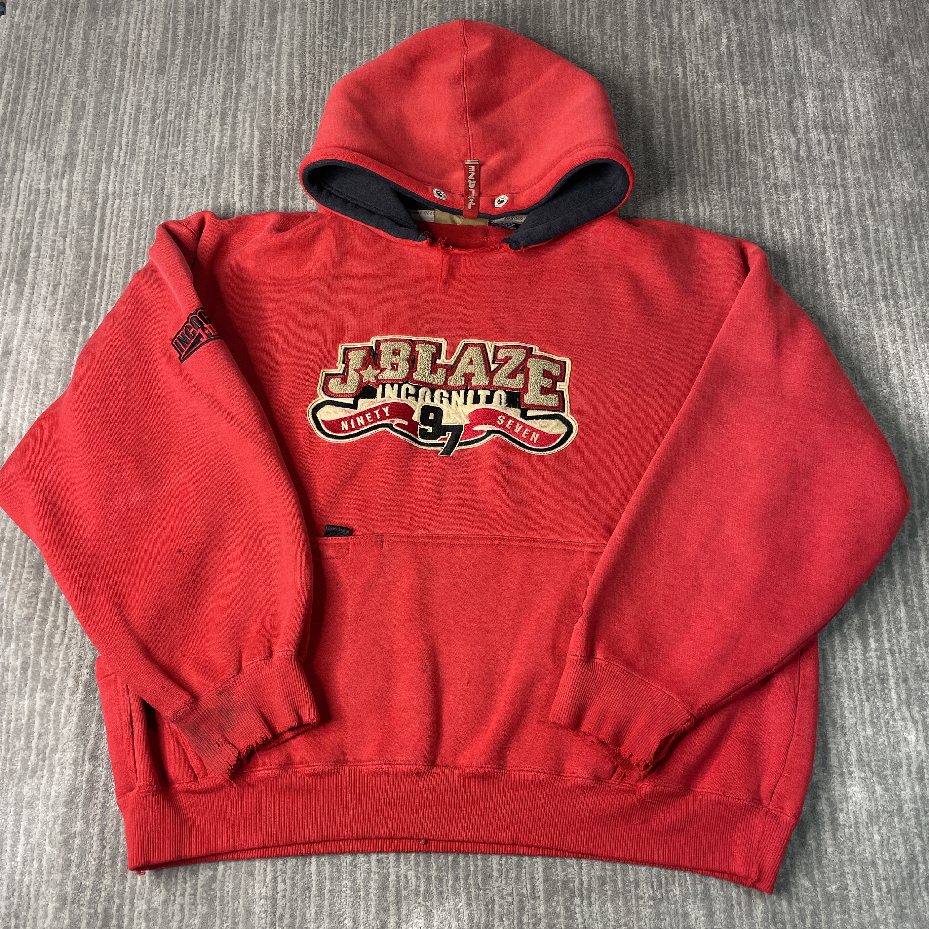 Vintage 2000s Johnny Blaze Baggy Fit Stash Pocket Wu Tang Urban