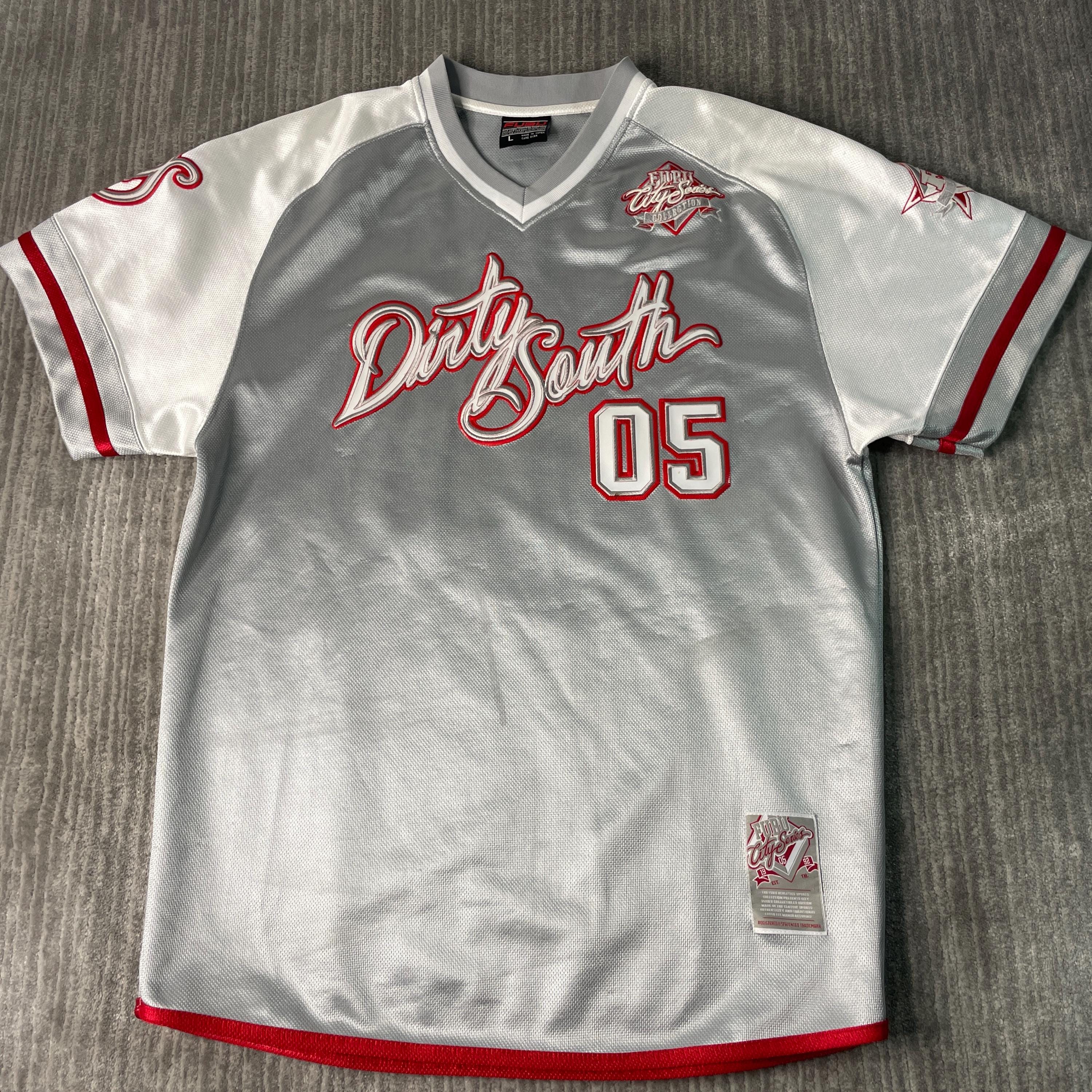 Vintage 2000s Fubu Dirty South Spell Out Sportswear Athletic Basic