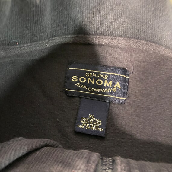Vintage 2000s Sonoma Basic Blank Striped Sleeve P… - image 5