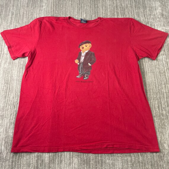 Vintage 90s Polo Ralph Lauren Polo Bear Grandpa Suit Pocket Watch 