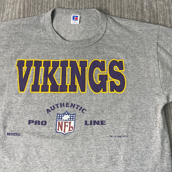 Vintage 90s Minnesota Vikings Russell Athletic NF… - image 2