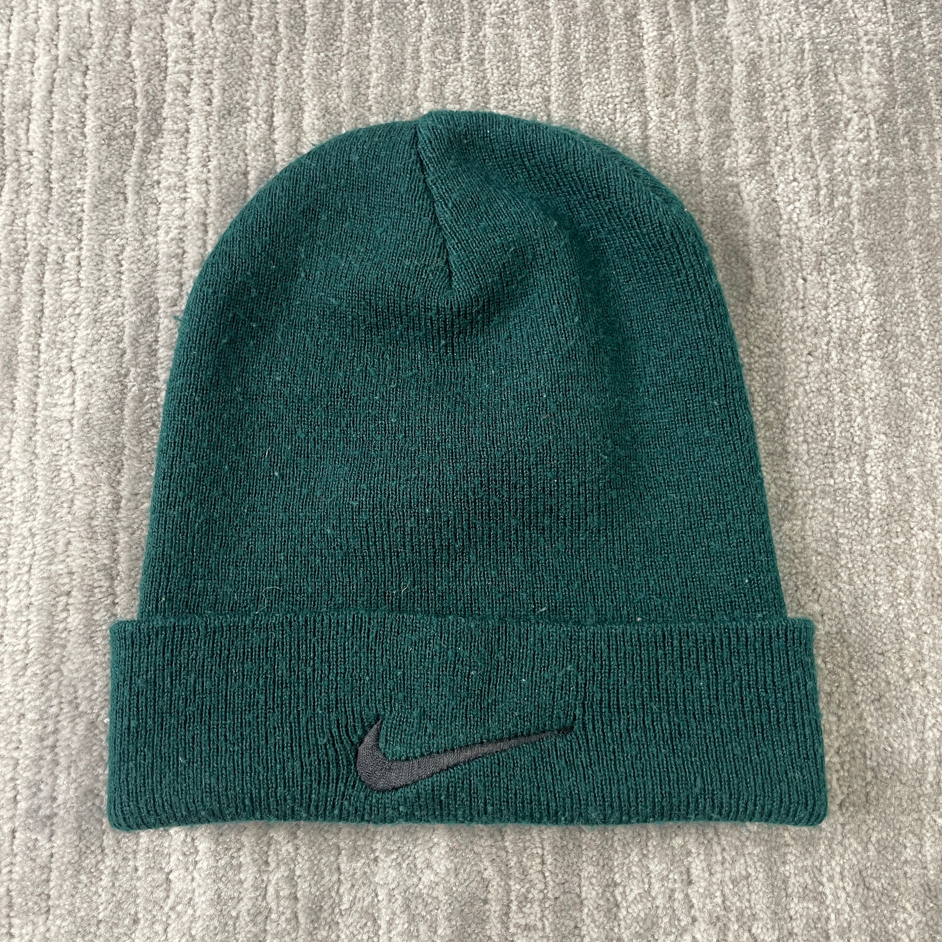 Vintage 90s Nike Sportswear Check Embroidered Stitched Logo Winter