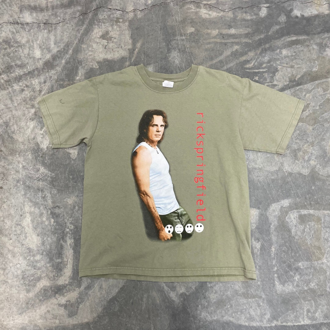 Rick Springfield Graphics Vintage 2000s Rick Springfield Rock and Roll Artist Music Tour Band ...