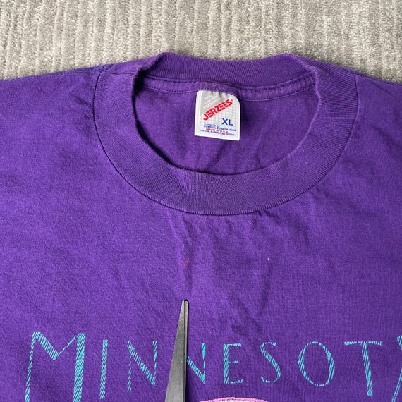 Vintage 90s Minnesota Nature Spell Out Midwest Tr… - image 4