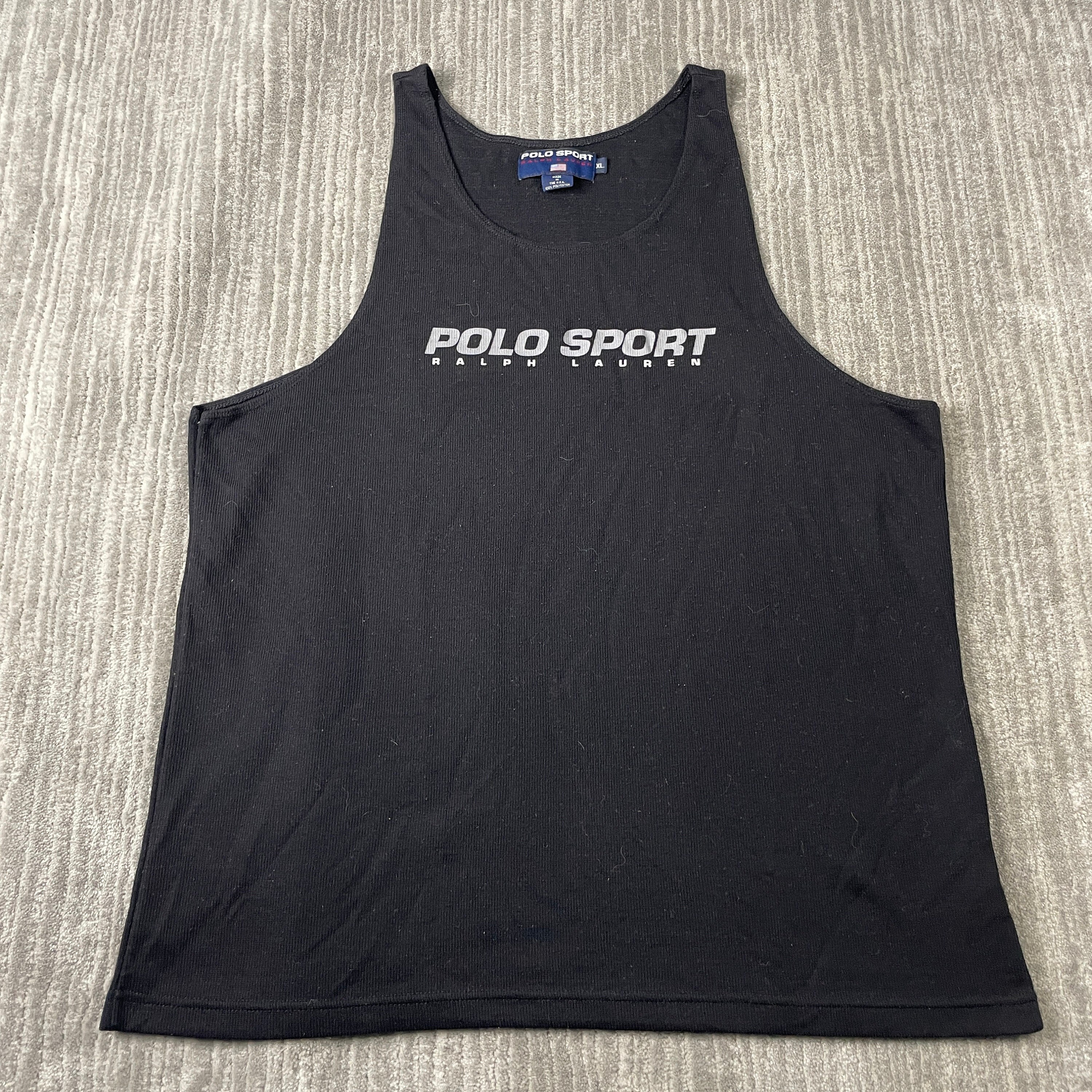 Black polo tank clearance top