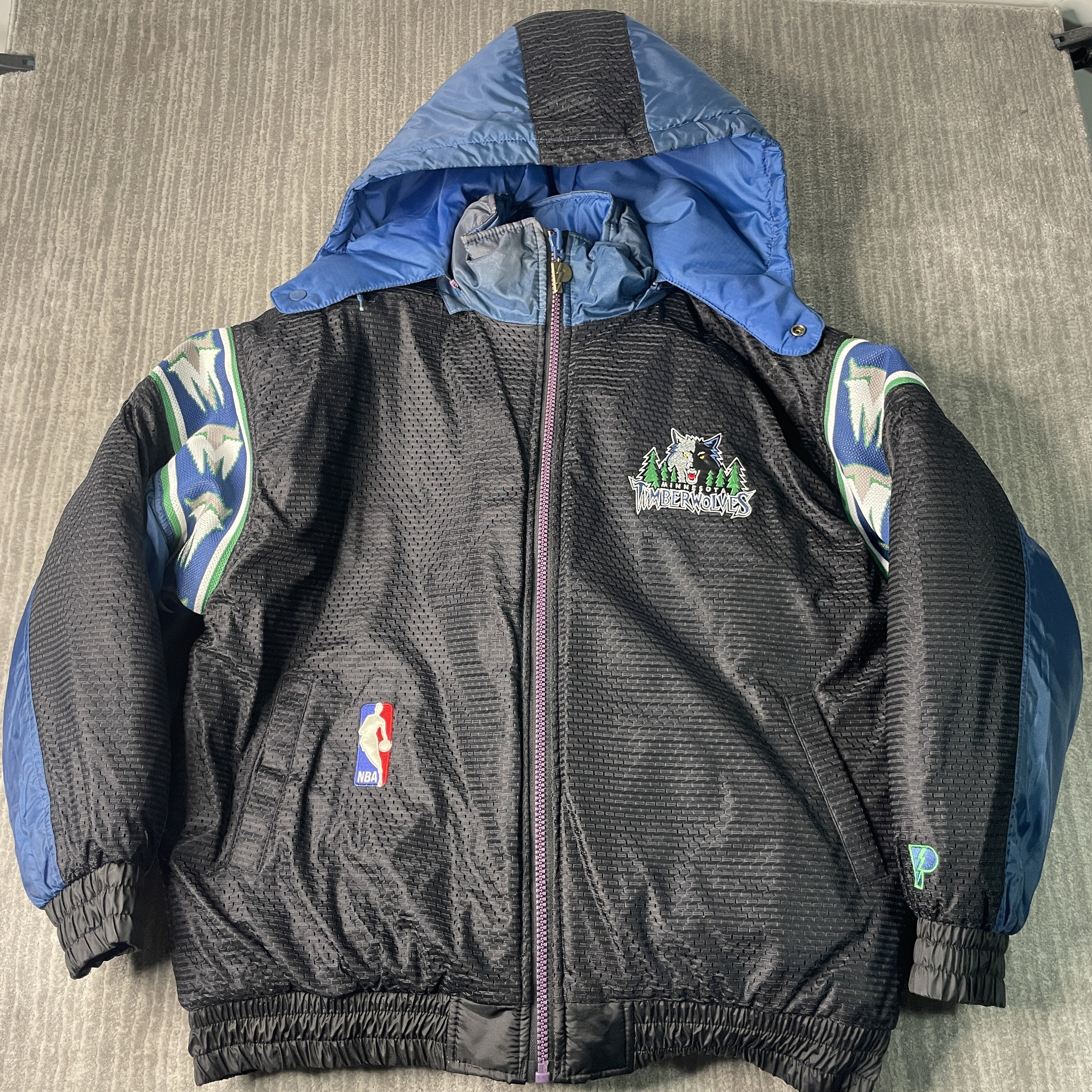 1994年スターター製】NBA ティンバーウルブズ ジャケット STARTER｜メンズ