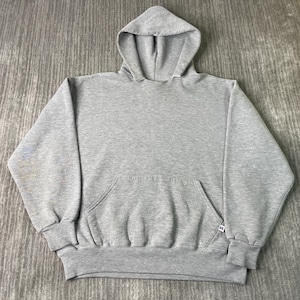 90s Russell Pullover Hoodie 茶 XXL ラッセル USA製 90s RUSSELL ATHLETIC Plain Sweatshirt 茶 XL ラッセル