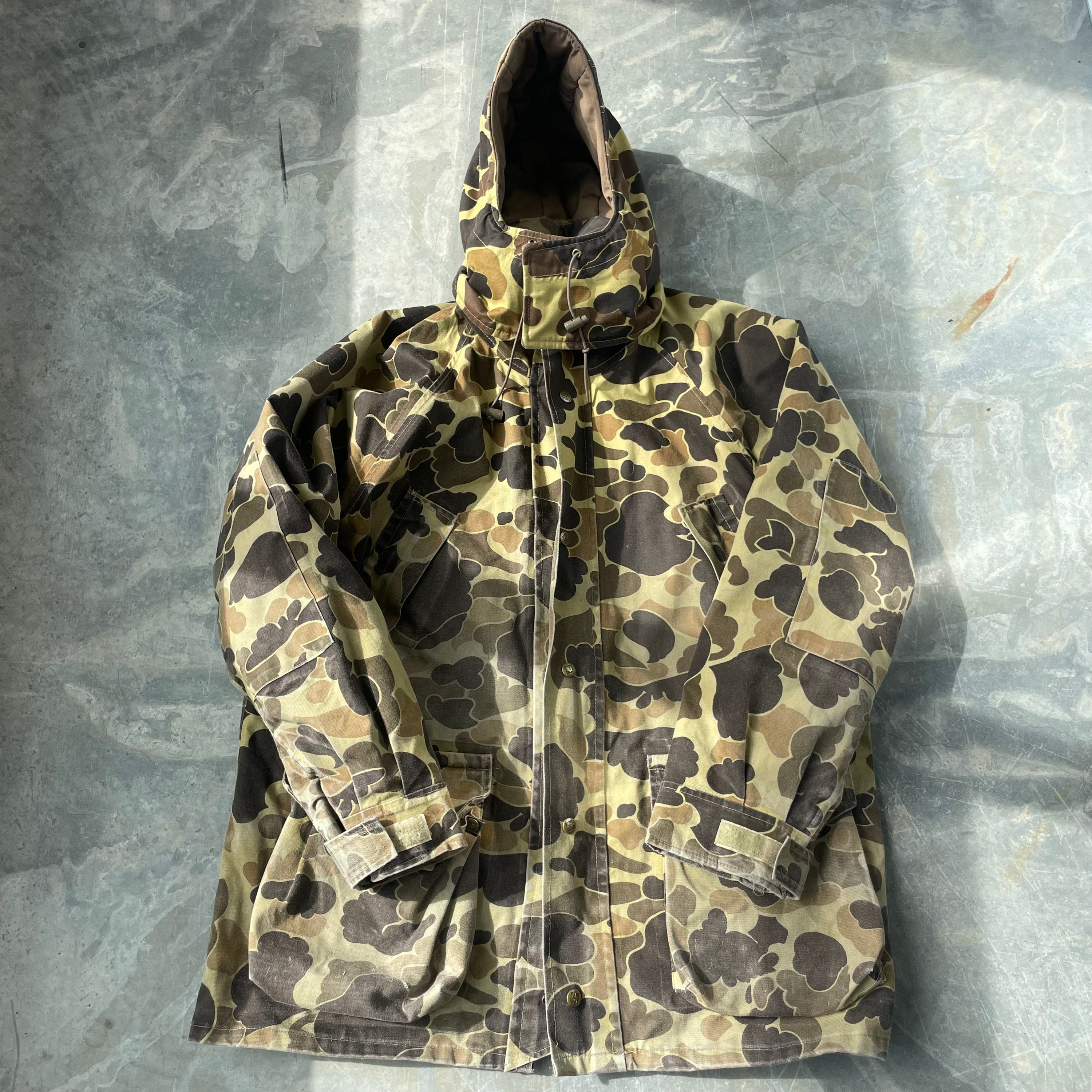 Size Large/ Vintage 90s Columbia GORE-TEX Duck Camo Jacket*B5