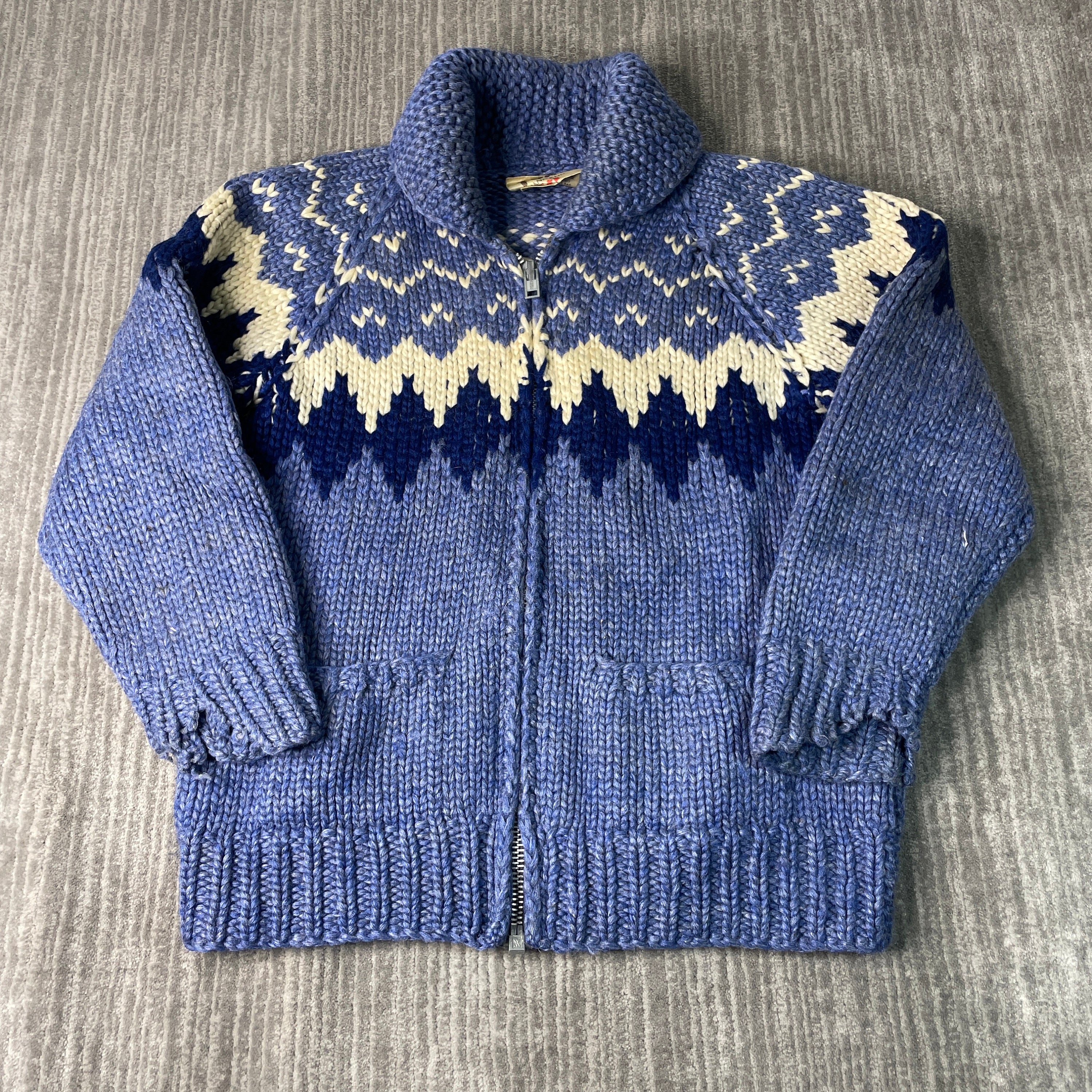 Vintage 70s Tuak Abstract Design Pure Virgin Wool Hand Knit Cowichan Style Heavy Duty Blue Zip Knit Sweater Medium Women - Etsy Vintage 70s Tuak Abstract Design Pure Virgin Wool Hand Knit Cowichan Style Heavy Duty Blue Zip Knit Sweater Medium Women - Etsy