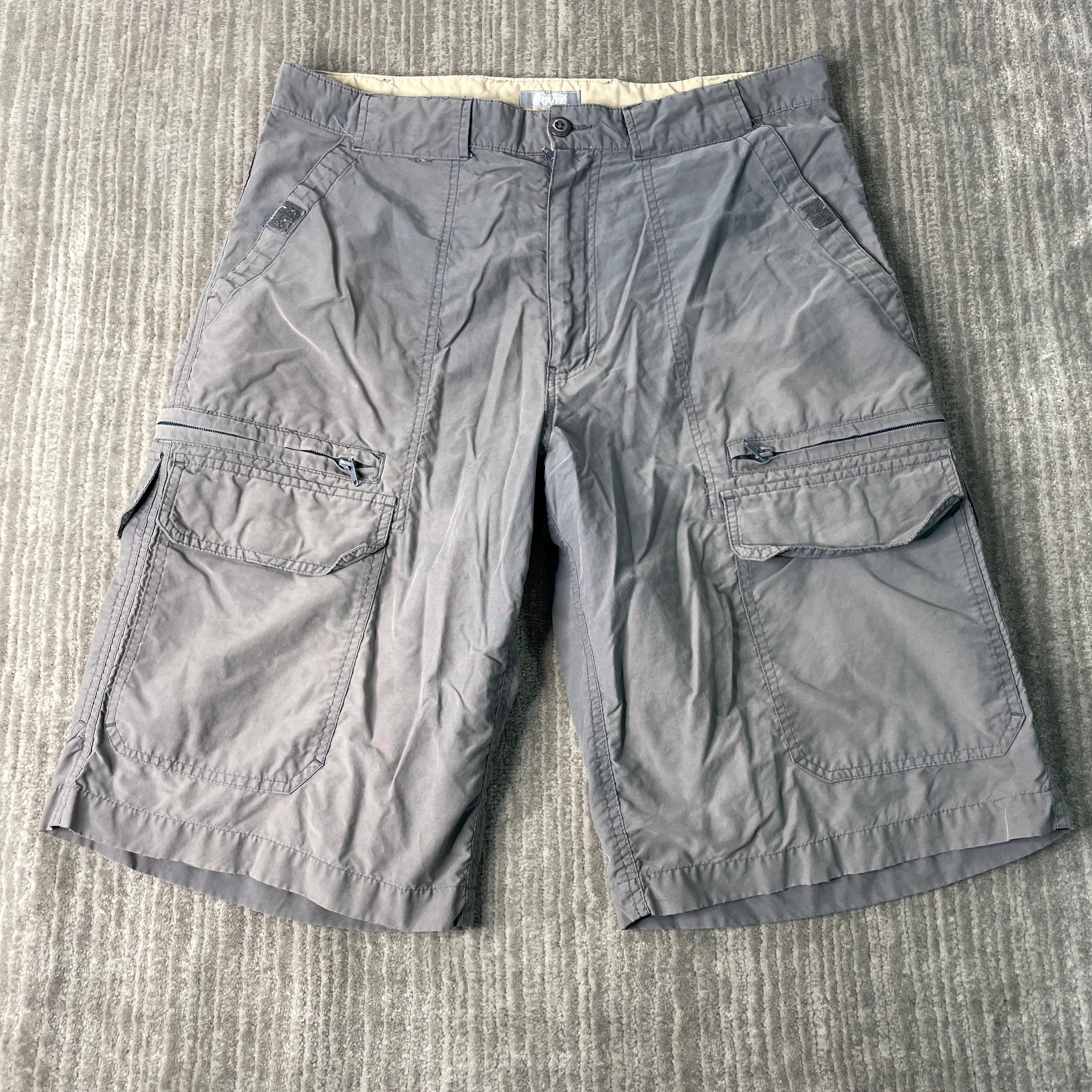 〈THE THINZONE〉CHRYSLER SHORTS Vintage Men's No Boundaries N84 Distressed Utility Jean