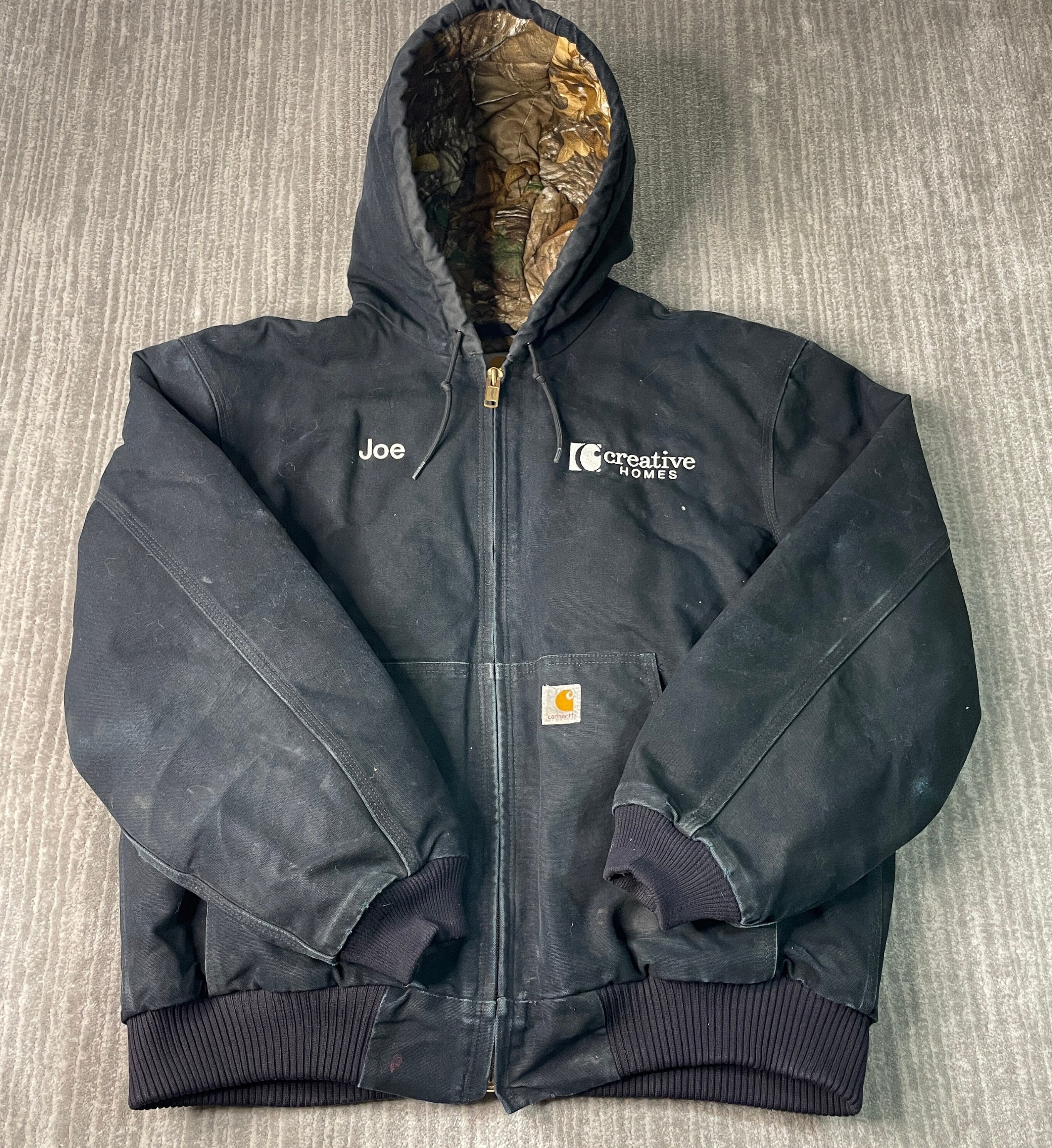 Vintage 2000s Carhartt Workwear Carpenter Woodland Camo Vintage 2000s Carhartt Workwear Carpenter Woodland Camo