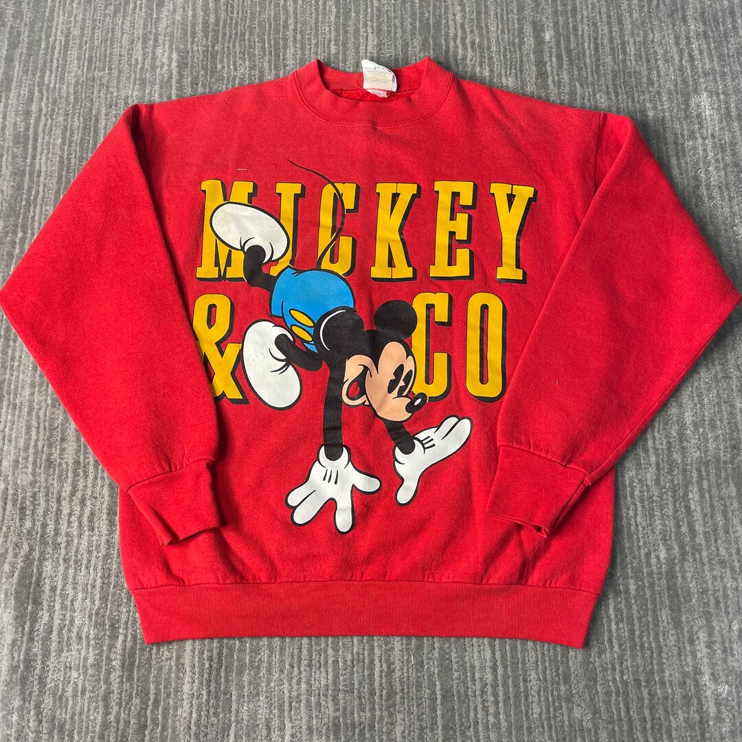 90s vintage ミッキーマウス Mickey Mouse プルオーバー ハーフ 90s vintage ミッキーマウス Mickey Mouse プルオーバー ハーフ