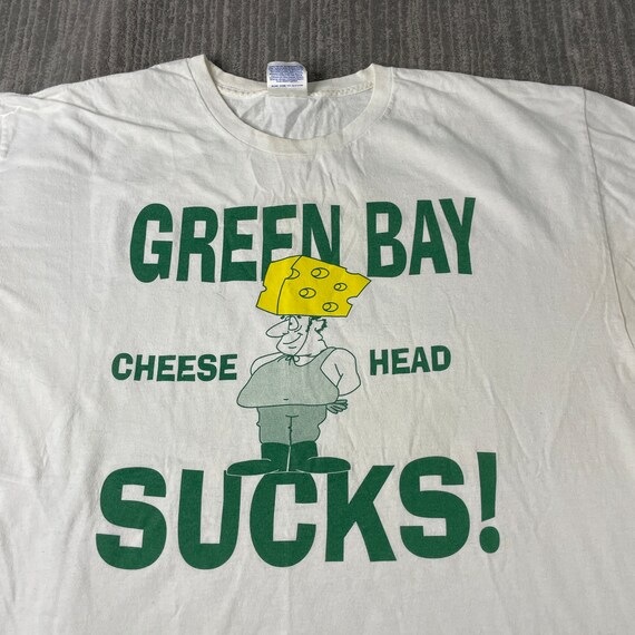 Vintage 2000s Green Bay Packers Suck Humor NFL Fo… - image 2