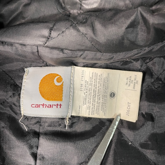 Vintage 90s Carhartt Workwear Carpeneter Heavy Du… - image 6