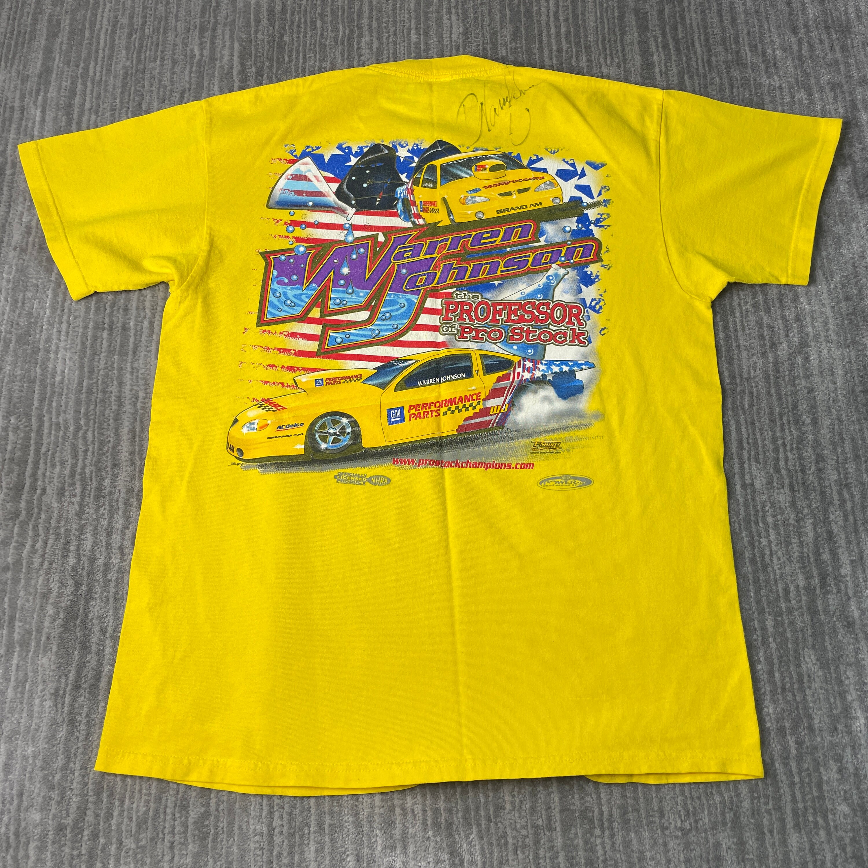 Vintage 2000s Warren Johnson Nascar Racing Sportswear Athletic Y2K