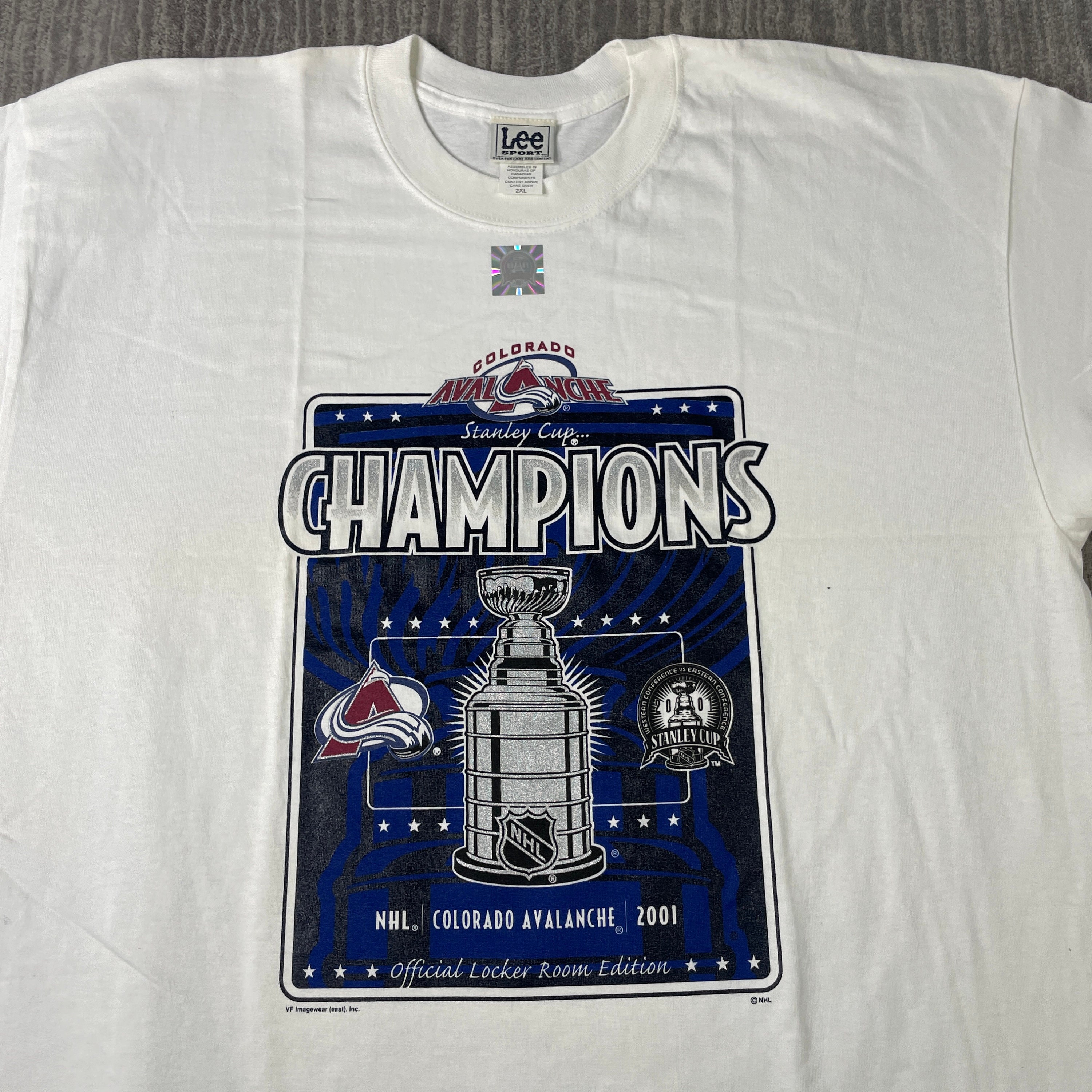 Colorado Avalanche Stanley Cup Champions featuring shirts and