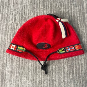 帽子 [Archive]90s Lotto 3line Beanie Vintage 90s Shred Alert Snow Board Skate Style Basic Essential