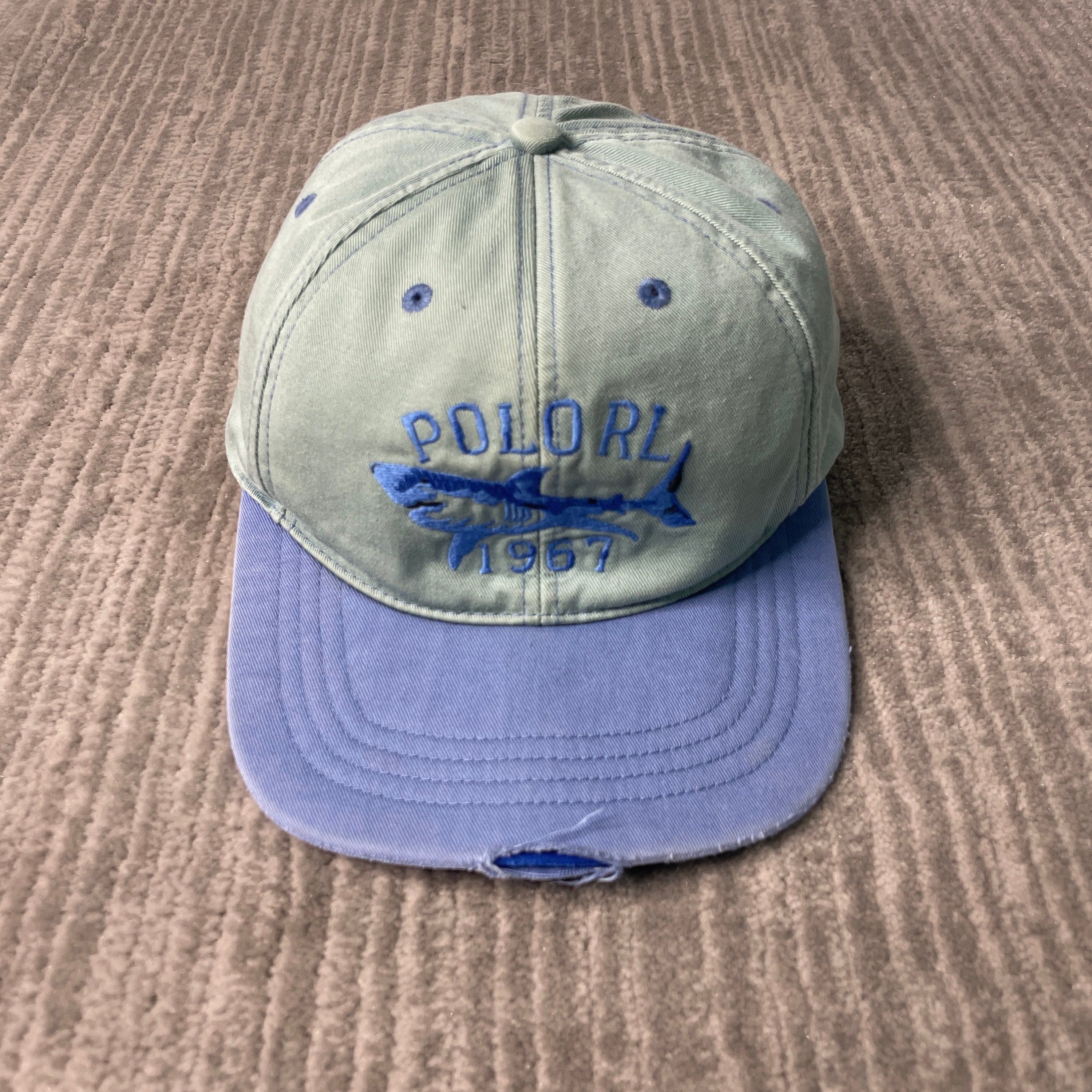 Vintage 2000s Polo Ralph Lauren Shark Logo Stitched