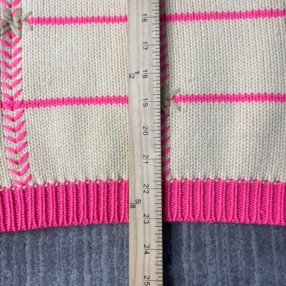 Vintage 80s Joyce Sportswear Striped Pattern Wool… - image 8