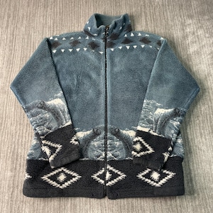 Vintage Fleece Animal Jacket - Etsy Vintage Fleece Animal Jacket - Etsy