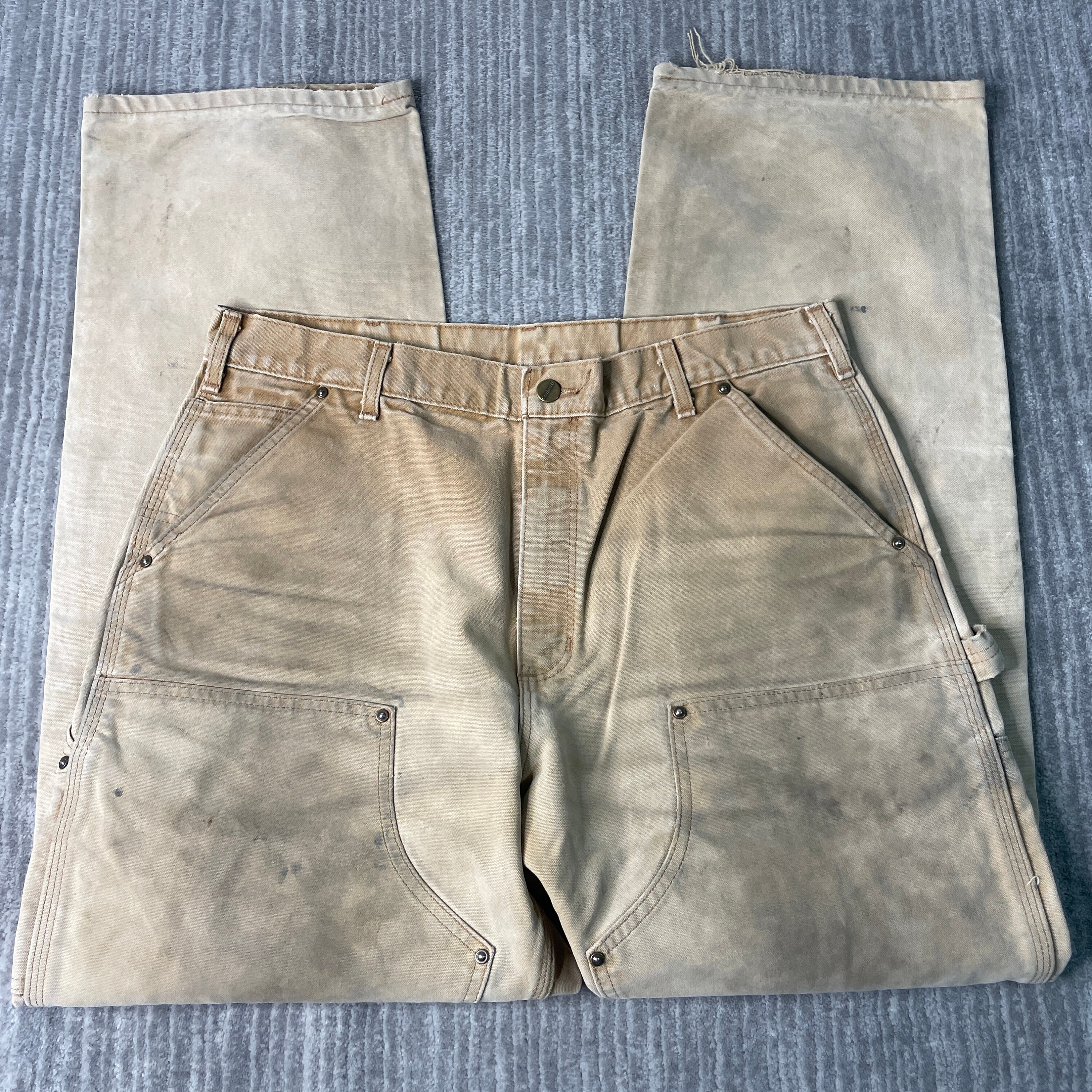 Vintage 2000s Carhartt Double Knee Workwear Carpenter Heavy Duty 