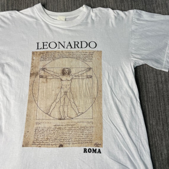 Vintage 2000s Leonardo da Vinci Artist Artwork Pa… - image 2