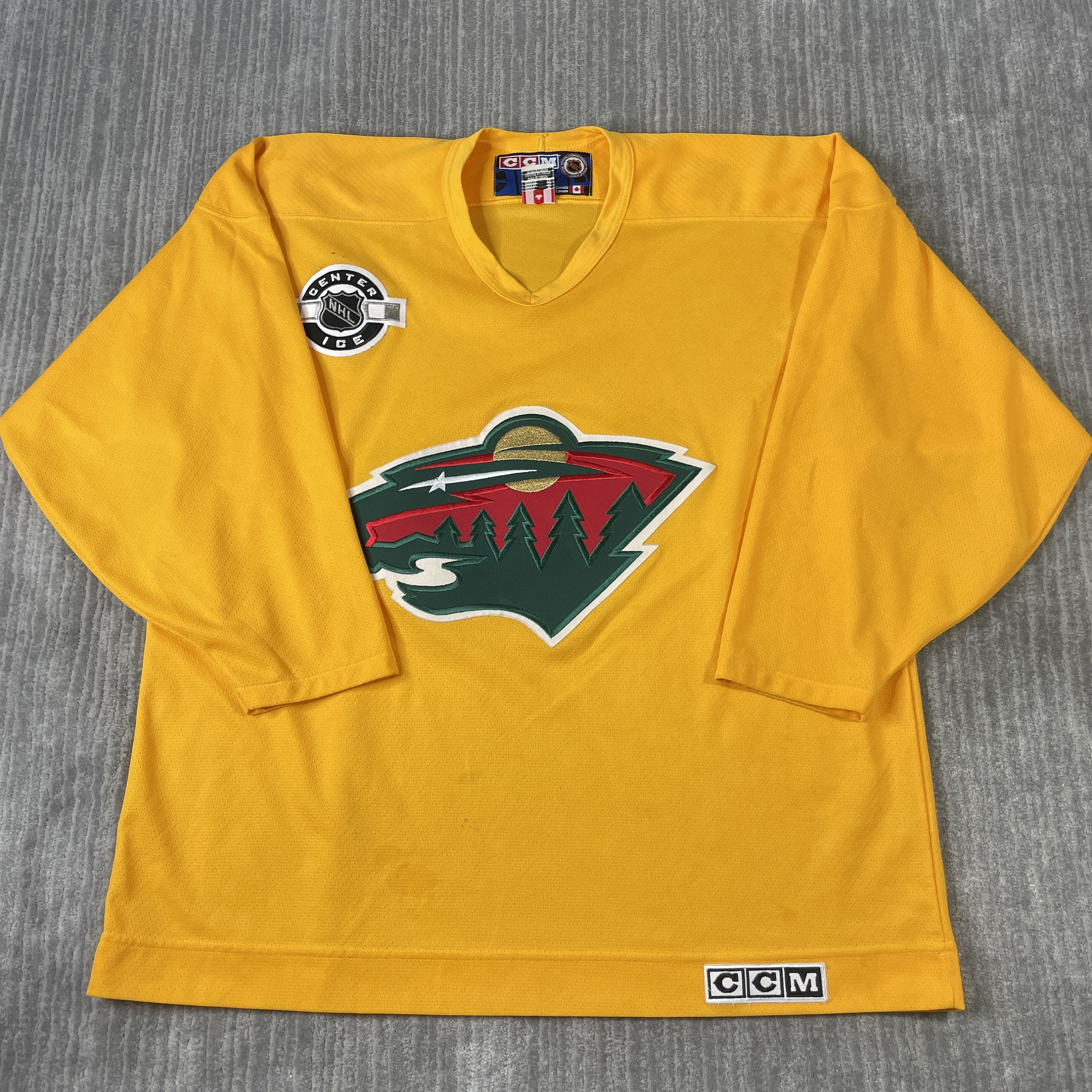 CCM Black Minnesota Wild NHL Fan Apparel & Souvenirs for sale