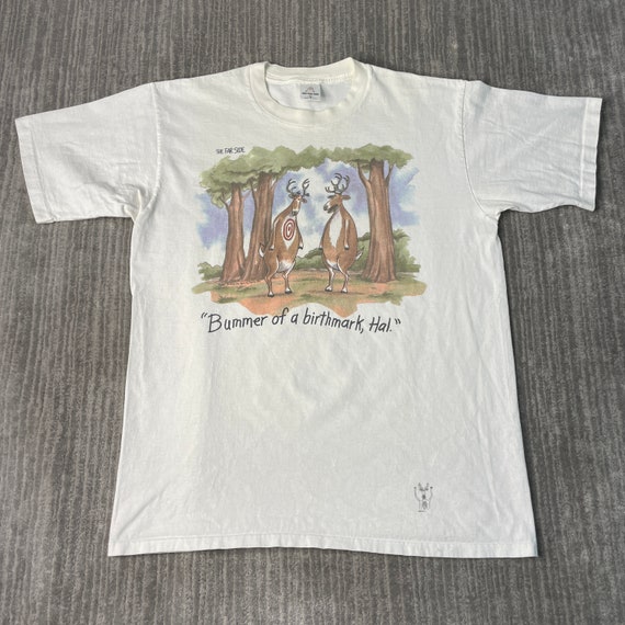 Vintage 90s Deer Hunting Comic Cartoon Funny Joke Dad… Gem