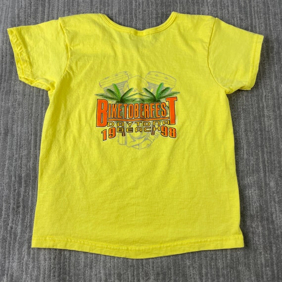 Vintage 90s Daytona Beach Biketoberfest Motorcycl… - image 3