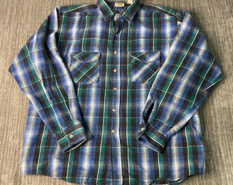80’s BIGMAC double pocket L/S shirt Vintage 80s Big Mac Two Pocket Pearl Snap Western Cowboy