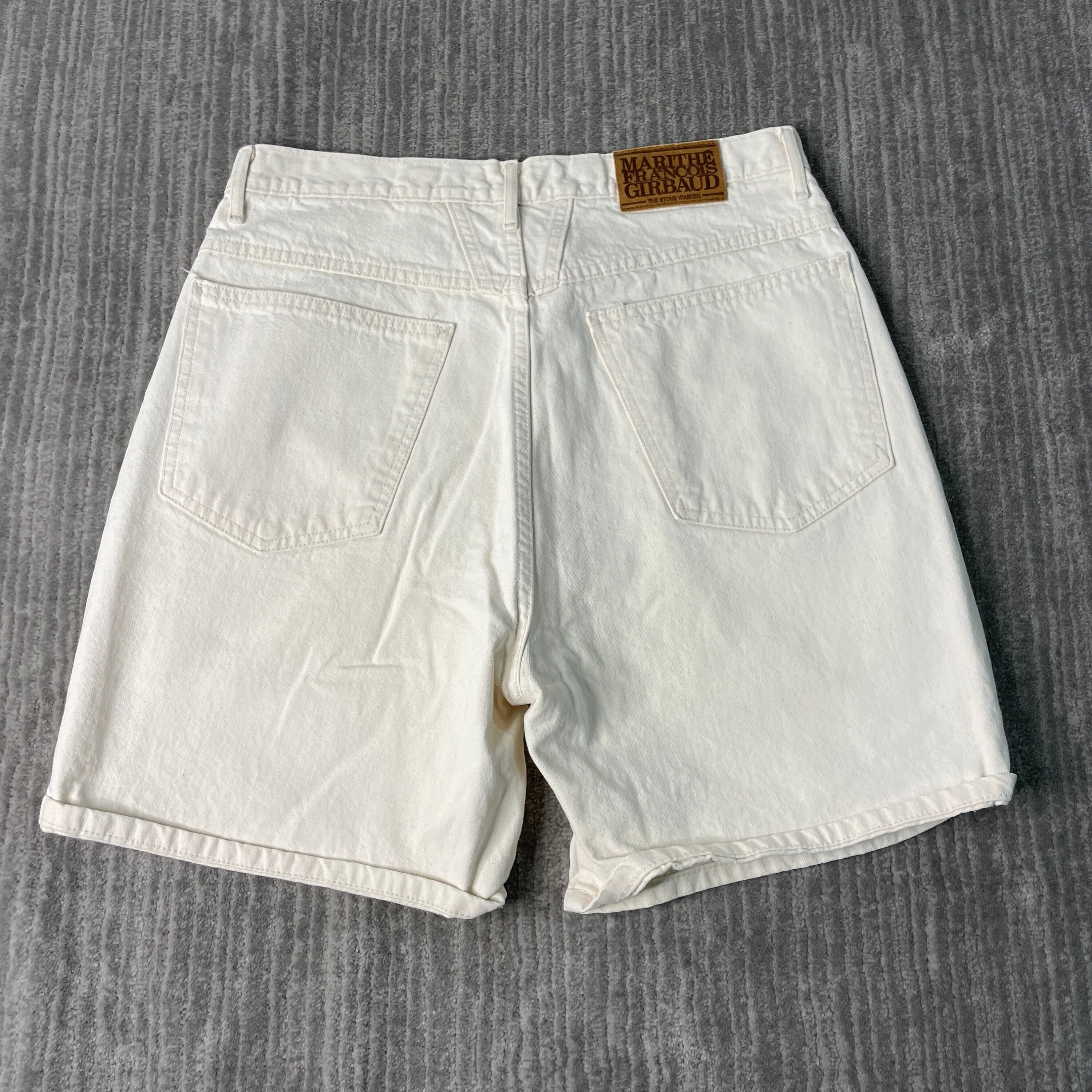 ショートパンツ Marithe + Francois Girbaud W BASIC SLIM SHORTS light heather Vintage 2000s Marithe Francois Girbaud Regular Fit Basic