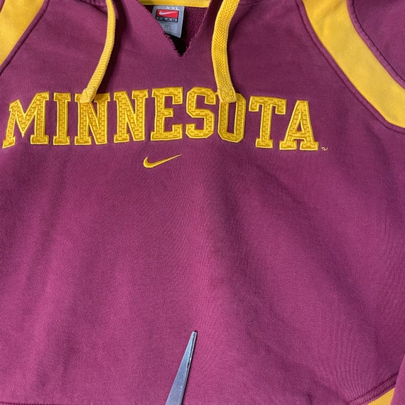 Vintage 2000s Minnesota Gophers Nike Center Swoos… - image 3
