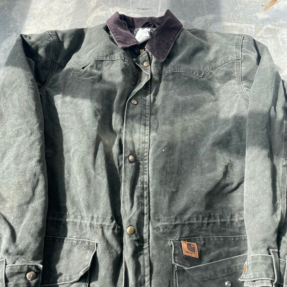 Vintage Carhartt Work Wear Jacket Etsy