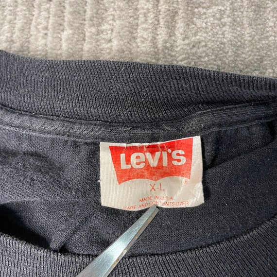 Vintage 90s Levis 501 Strauss Red Tab Single Stit… - image 4