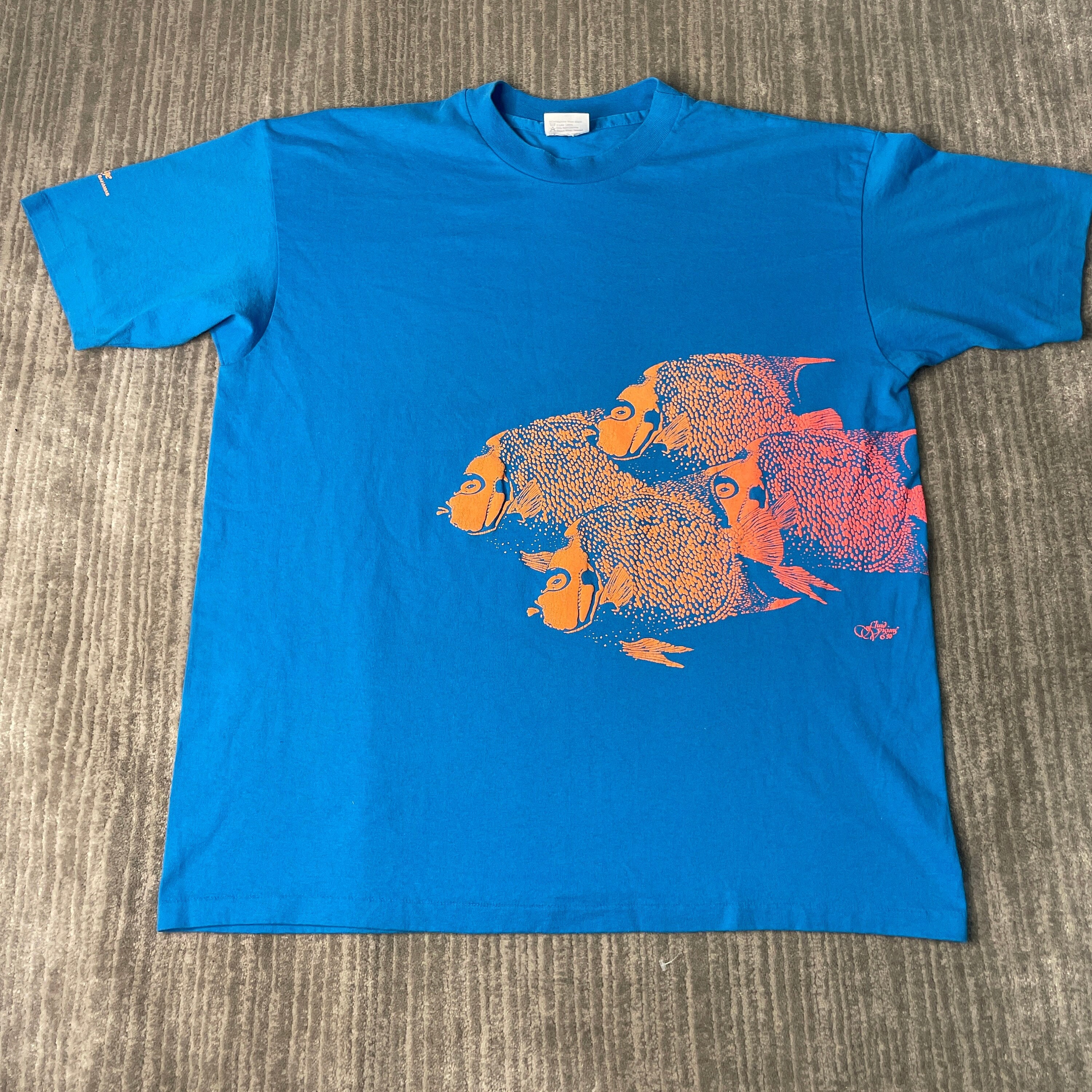 90s Fish Print Shirt 