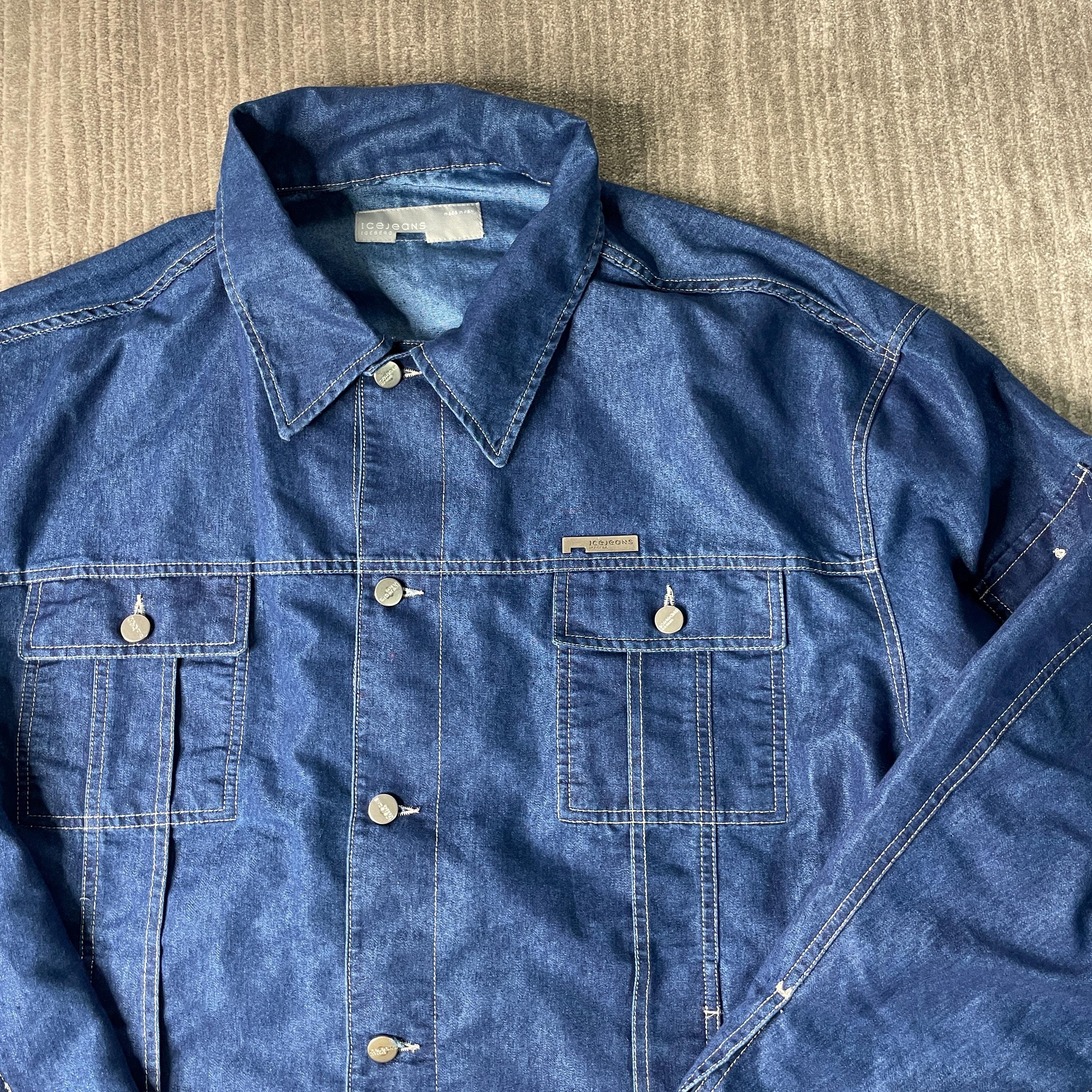 Vintage 2000s Iceberg History Icejeans Four Pocket Spell Out