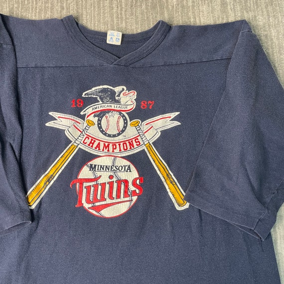 Vintage 80s Minnesota Twins World Series Champion… - image 2