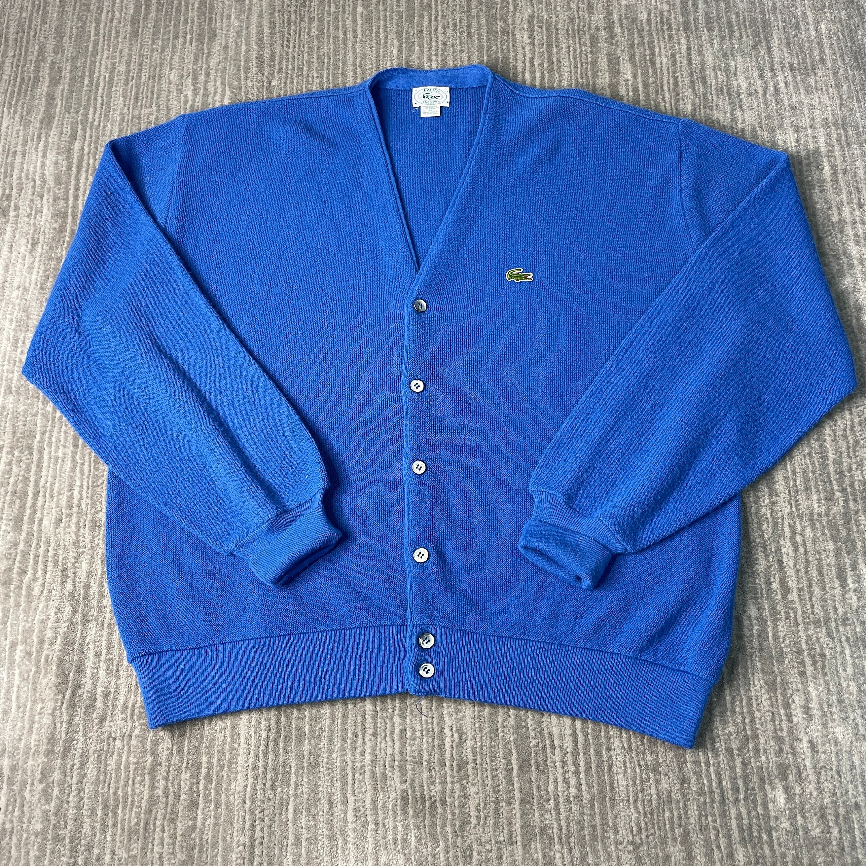 Lacoste Izod Cardigan - Etsy