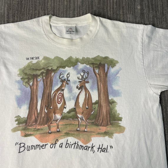 Vintage 90s Deer Hunting Comic Cartoon Funny Joke Dad… Gem