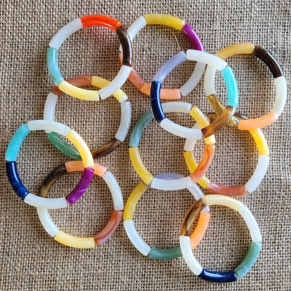 Anélys, Bracelet élastique coloré